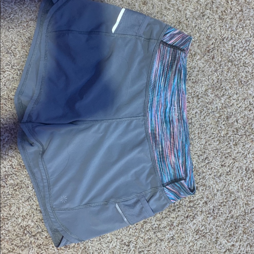 Grey Athleta shorts